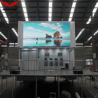 Camion de roadshow, camion mobile extérieur, écran LED mobile, camion panneau d'affichage LED mobile pour campagne de marque, exposition