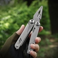 Pince multifonction pliable en acier inoxydable, couteau de camping portable, outil EDC pour la survie et les situations d'urgence à domicile