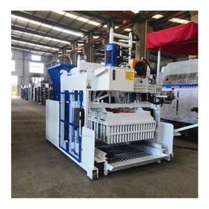 เครื่อง QMJ-18A บล็อกกลวงไข่ชั้นทำคอนกรีตวางไข่แบบเคลื่อนที่ได้แบริ่งเครื่องยนต์มอเตอร์ซีเมนต์อิฐดิบ - Product Image 2