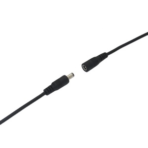 Hankower יצרן חבית dc5.5 * 2.1 מ "מ זכר ל-dc כבל חשמל dc - Product Image 1