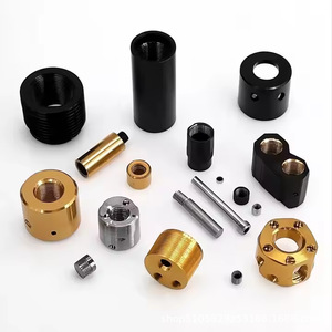 Özel CNC işlenmiş anodize alüminyum 3D baskı hassas CNC yedek torna Metal işleme freze üretici servis parçaları - Product Image 5