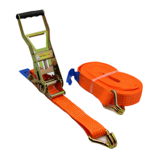 Offre Spéciale LOGO personnalisable 5 tonnes <span class=keywords><strong>12M</strong></span> sangles d'arrimage à <span class=keywords><strong>cliquet</strong></span> robustes avec boucle à <span class=keywords><strong>cliquet</strong></span> Ergo GS/TUV EN Standard - Product Image 4