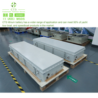 Batterie marine au lithium-ion Lifepo4 96V 144V 500V 10kWh 30kWh 80kWh 120kWh Système de batteries électriques avec chargeur intelligent