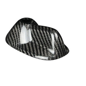 Pour BMW <span class=keywords><strong>Mini</strong></span> <span class=keywords><strong>Cooper</strong></span> R56 R56 LCI Clubman R55 Clubman R55 LCI Cache d'<span class=keywords><strong>antenne</strong></span> aileron de requin en fibre de carbone - Product Image 1