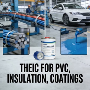 THEIC 1,3,5-Tris(2-idrossietil)isocianurat CAS 839-90-7 ad Alta Purezza per Stabilizzatore Termico PVC e Vernice Isolante - Product Image 5