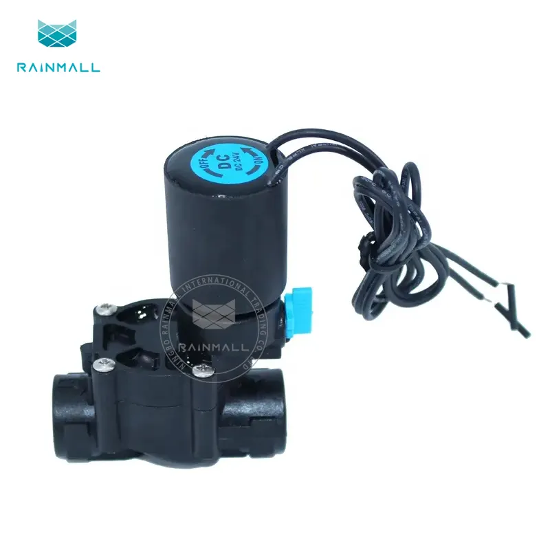 Waterstroom Controle Irrigatie Magneetventiel 3/4 Inch Nylon Kwaliteit Landschap Landbouw Irrigatie Elektrische Sprinklerklep