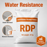 Poudre redispersible RDP VAE résistante aux alcalis et anti-saponification pour mortier de ciment, enduit mural, adhésif pour carrelage et plâtre