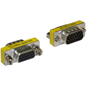 อะแดปเตอร์แปลง VGA ตัวผู้เป็น VGA ตัวเมีย 15 พิน ขั้วต่อ D-Sub สำหรับสายต่อขยายจอคอมพิวเตอร์ - Product Image 1