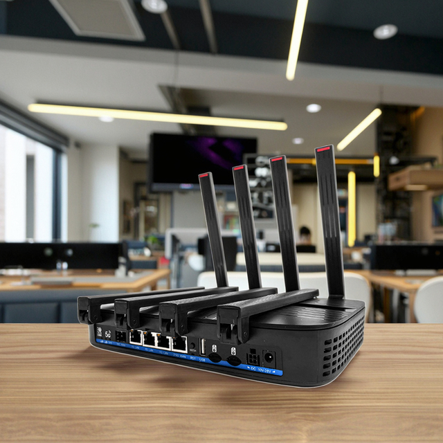 Z8803BE WiFi 7 Router with Dual SIM 5G 2.5Gbps WAN Port and 10Gbps Fiber Optical Port