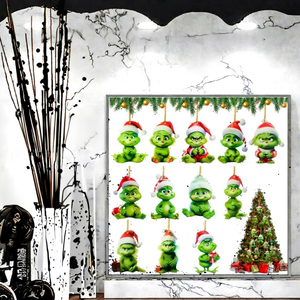 Creative <strong>Christmas</strong> Cartoon <strong>Grinch</strong> Acrylic DIY Pendant Unique <strong>Christmas</strong> <strong>Tree</strong> Decorations Factory Wholesale - Product Image 2