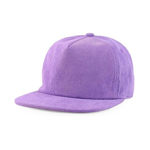 Gorra de Hip Hop Deportiva de 5 Paneles Personalizada al por Mayor, Gorra de Pana con Logotipo Impreso Personalizado de Alta Calidad, Gorra Unisex de Moda con Cierre a Presión y Cadenas - Product Image 6