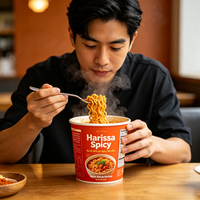 Penjualan Langsung Pabrik Mie Harissa Afrika Utara Harga Murah Mie Instan Pedas Grosir