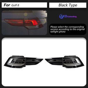 Convient pour 21-23 Volkswagen Golf 8 modification de style de voiture feu arrière feu arrière LED feu arrière MK8 - Product Image 6