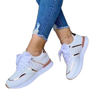 Nouvelles Chaussures de Sport et de Loisirs Grande Taille Européennes et Américaines 2025 pour Femme, Été, Semelle Épaisse, Respirantes - Product Image 6
