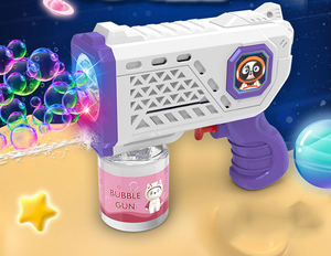 2 IN1 90ml büyük kapasiteli su tabancası elektrikli kabarcık makinesi otomatik üfleme kabarcıklar su tabancası çocuklar için - Product Image 4