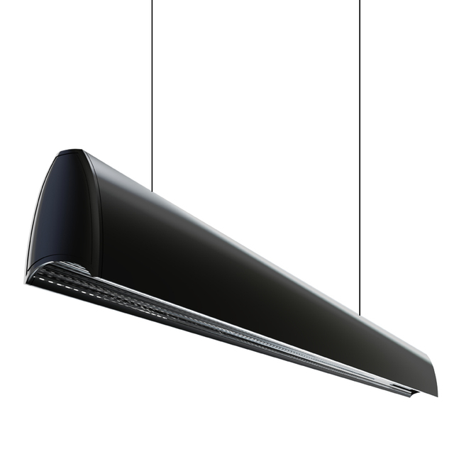 high quality Led Pendant Lamp 150lm/w 40w 1200mm Hanging Linear Black Pendant Light lamp