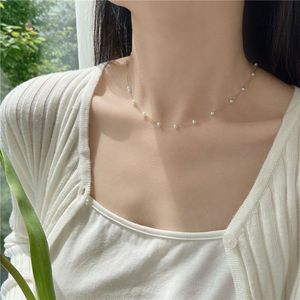 Collar de joyería de perlas nupcial elegante coreano, a la moda de borla pendientes largos, Gargantilla de perlas delicadas para <span class=keywords><strong>mi</strong></span> <span class=keywords><strong>hija</strong></span> - Product Image 3