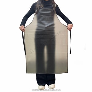 Aceite antiincrustante para adultos, resistente a productos químicos, matadero, agricultura, a prueba de agua, peluquero LARGO DE PVC, limpiador de lavado de coches, delantal para trabajadores - Product Image 3
