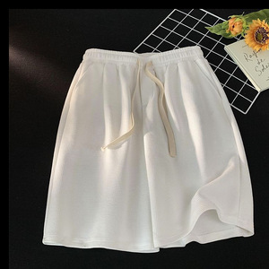 Shorts d'été pour garçons, texture gaufrée, style coréen, coupe ample, pour adolescents, logo personnalisé, respirant, vêtements de sport décontractés - Product Image 4
