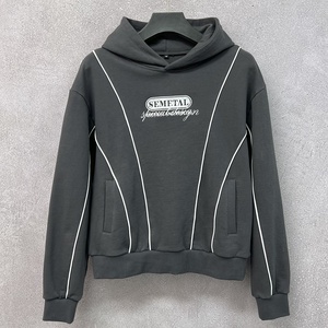 Sudaderas con Capucha de Lujo Gruesas Estilo Urbano Unisex con Bordado, Diseño de Felpa Francesa, Sudaderas Oversize de Alto Gramaje para Fabricantes - Product Image 1