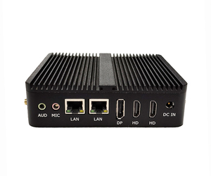Mini <span class=keywords><strong>PC</strong></span> Intel 12e génération N95 à prix avantageux, sans ventilateur, industriel, 2 ports LAN, 2 ports COM, affichage sur 3 écrans, ordinateur de bureau micro 4K - Product Image 5