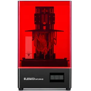 ELEGOO SATURN S моно-полимерный 3D принтер 196*122*210 мм УФ фотоотверждение 4K LCD 3D принтер 8,9 дюймов 4K Монохромный ЖК-дисплей Смола 3D принтер