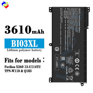 Batterie d'Ordinateur Portable Lithium <span class=keywords><strong>BI03XL</strong></span> 3.7V 3610mAh 16WH pour HP Pavilion X360 M3-U 13-U114TU TPN-W118 Q183 - Product Image 2