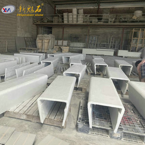 Nuevos Bancos de Hormigón para Exteriores Magic Stone, Forma Irregular, Material GRC, Uso en Parques Municipales - Product Image 2