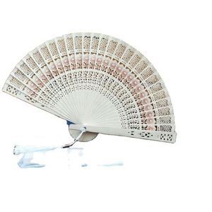 2023 Hot Selling Wholesale Personalized Wedding Favors Guests Custom Souvenir Sandalwood <b>Hand</b> <b>Fan</b> - Product Image 4