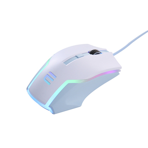 800/1200/2400/6400 Dpi Wired Usb Optical Gaming Mouse Mini Rgb Backlit 6 Buttons Right-handed Aa <b>Battery</b> 1.5m Braided <b>Cable</b> - Product Image 4