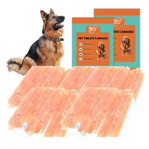 Huesos saludables sin cuero crudo, golosinas para perros envueltas en pollo <span class=keywords><strong>Real</strong></span>, golosinas para perros - Product Image 1
