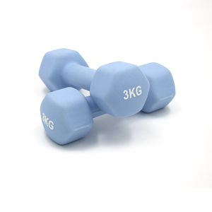 <span class=keywords><strong>Comprar</strong></span> Duojiu Pesas baratos Gimnasio Equipo Fitness Pequeño Rosa Neopreno Recubierto Hex Mancuerna Set para la venta - Product Image 6