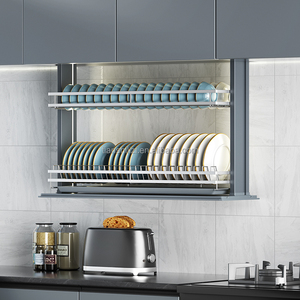 Fabrieksdirect elektrisch keukenkast slim verstelbaar lift- en neerlaatbaar serviesrek systeem - Product Image 2