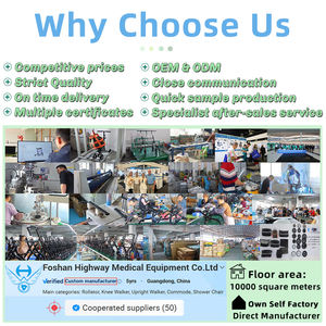 טיפול ושיקום פנימי מספק ווקר ווקר עם מושב עזרי אלומיניום ניידים חיצוני - Product Image 3