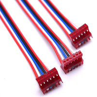Cable flexible con conector hembra multipin IDC 26AWG UL1007 VW-1 termorretráctil RoHS para electrónica personalizada