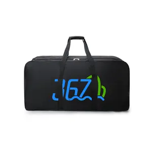 2021 128 liters travel storage bag air consignment moving with wheels clear duffle bag