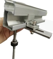 Support de fixation pour panneaux solaires Art Sign SUS304, crochet de toit solaire, boulons de montage pour toit en tôle ondulée en zinc, système de support photovoltaïque