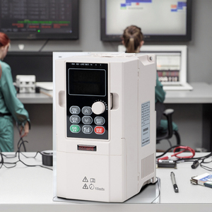 อินเวอร์เตอร์ปรับความถี่สำหรับงานหนักแท้ 380V สามเฟส 2.2/3/4/5.5/7.5/11/15KW มอเตอร์กิโลวัตต์ 220V AC - Product Image 4