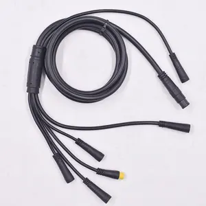 Wiring Harness Main Cable Waterproof Wire Ebike Cable Connector For Electric Bike Throttle Lcd Brake