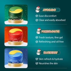 Giáng sinh thả stuffers Quà Tặng làm giảm nếp nhăn bọng nếp nhăn dưới mắt các bản vá lỗi Mặt nạ mắt cho đôi mắt sưng húp, quầng thâm - Product Image 2