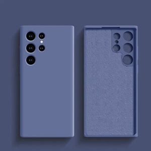 Custodie per cellulari in <span class=keywords><strong>silicone</strong></span> liquido TPU antiurto a protezione completa per S26/S25/S24/S23/S22 <span class=keywords><strong>Ultra</strong></span>/<span class=keywords><strong>S21</strong></span>/S20/S30 FE Plus Pro - Product Image 3