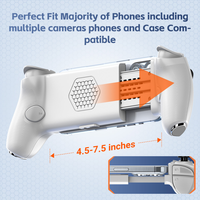 Manette de jeu Gamwing AB01 AOBing Max à effet Hall, compatible Type-C et Bluetooth pour Android, iOS, PC, Switch