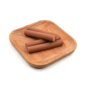 OEM ODM Cheapest Price Manufacturer Natural Raw Material Beef Flavor Ham Sausages For Dog Cat