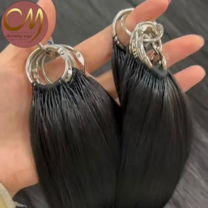 <span class=keywords><strong>Extensiones</strong></span> de <span class=keywords><strong>Cabello</strong></span> al por Mayor, <span class=keywords><strong>Cabello</strong></span> Humano Rizado sin Procesar, 100% Alineado con la Cutícula, Doble Trama a Máquina, 100g - Product Image 3