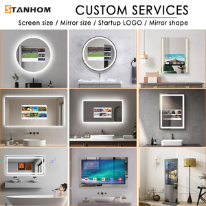 Stanhom FCC CE ROHS phòng tắm 15.6 inch Wifi Android Màn hình cảm ứng LED thông minh gương với máy ảnh - Product Image 2