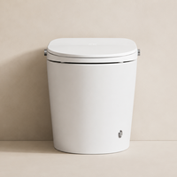 MWD CUPC ETL WaterSense MWD WC Bidet de Luxe Siphonique à Poser au Sol 12Rough-in avec Ouverture Automatique et Bidet Intelligent, Vente en Gros