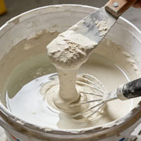 Matériaux de construction pour la réparation des murs extérieurs et la restauration du plâtre - Mortier de ciment polymère pour l'imperméabilisation et le mortier