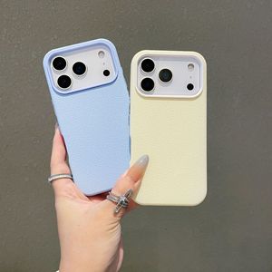 Custodia per telefono 2 in 1 con design semplice, motivo litchi, in TPU e PC, anti-graffio, di lusso, per <span class=keywords><strong>iPhone</strong></span> 17 16 15 - Product Image 6