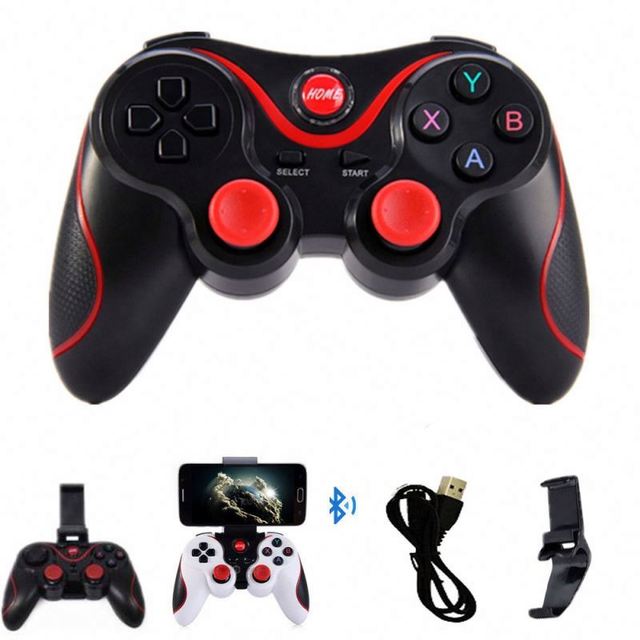 Hot Sale and Cheap Terios T3 BT Gamepads Wireless Remote Joystick Gaming Controller Universal for VR Tablet PC