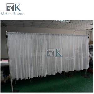 Aluminum <b>Standing</b> Curtain System Pipe and Drape <b>Backdrop</b> Pipe Kit for Wedding Event - Product Image 3
